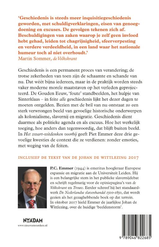 Achterkant van Het zwart-witdenken voorbij