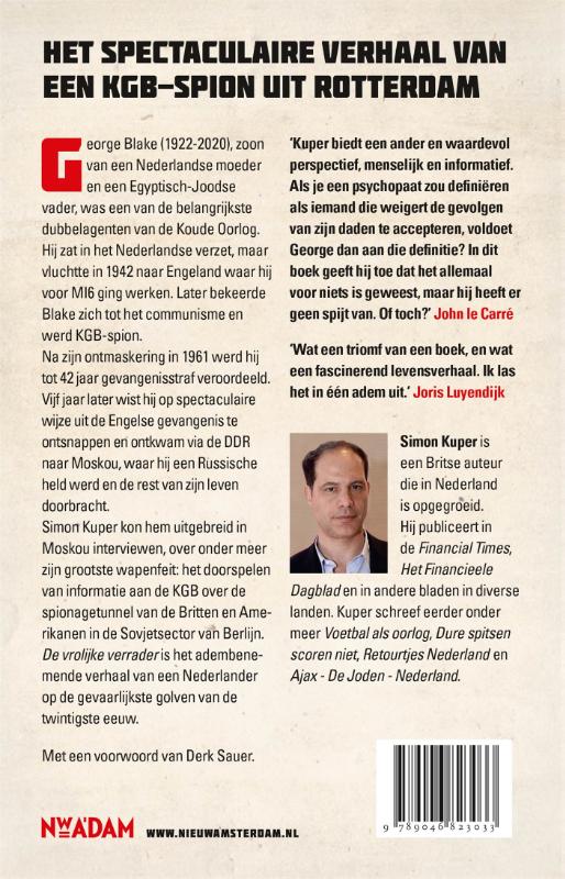Achterkant van De vrolijke verrader