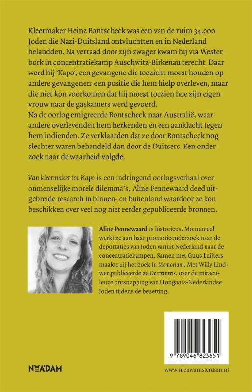 Achterkant van Van kleermaker tot kapo