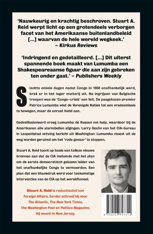 Achterkant van Het Congo complot