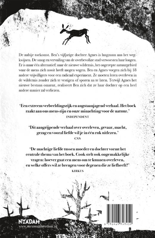 Achterkant van De nieuwe wildernis