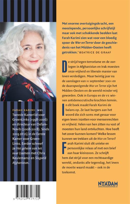 Achterkant van In naam van de vrijheid