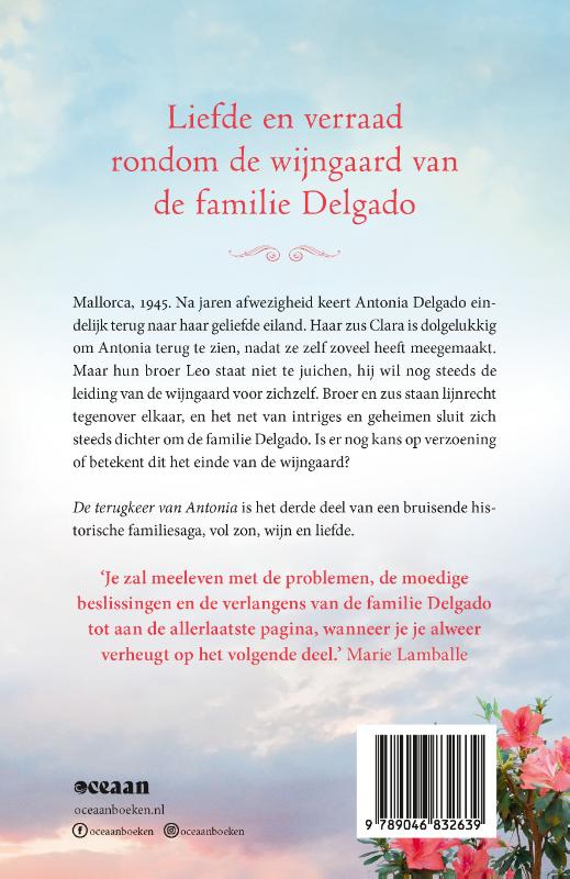 Achterkant van De terugkeer van Antonia