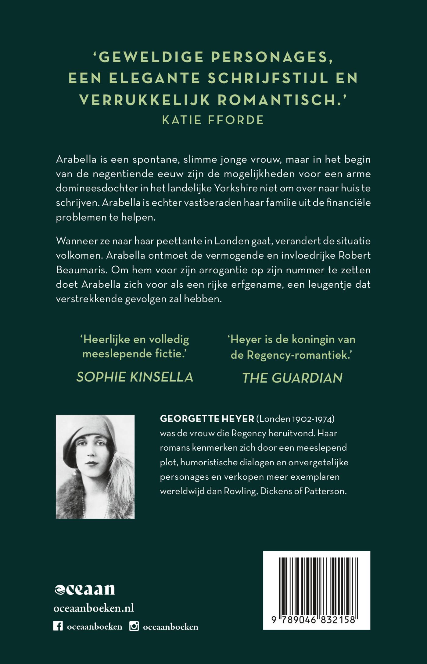Achterkant van Arabella, de onverwachte erfgename