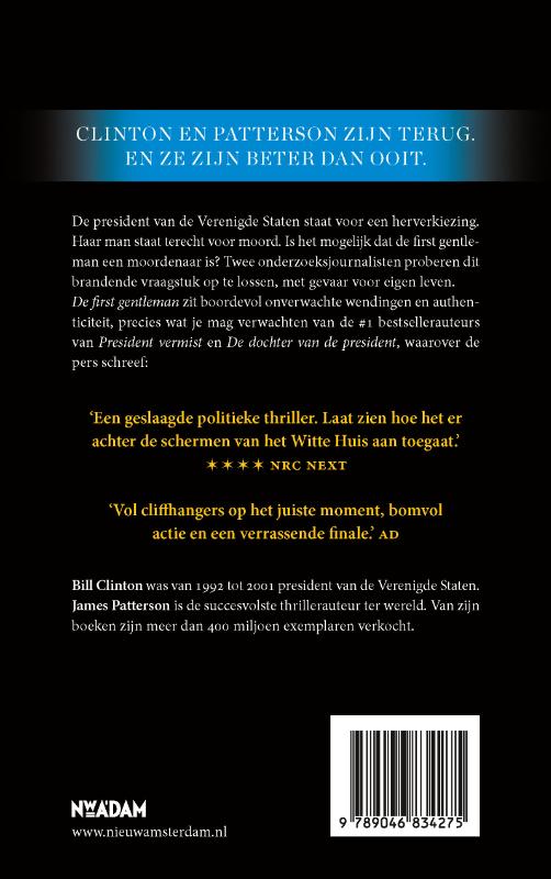 Achterkant van De first gentleman