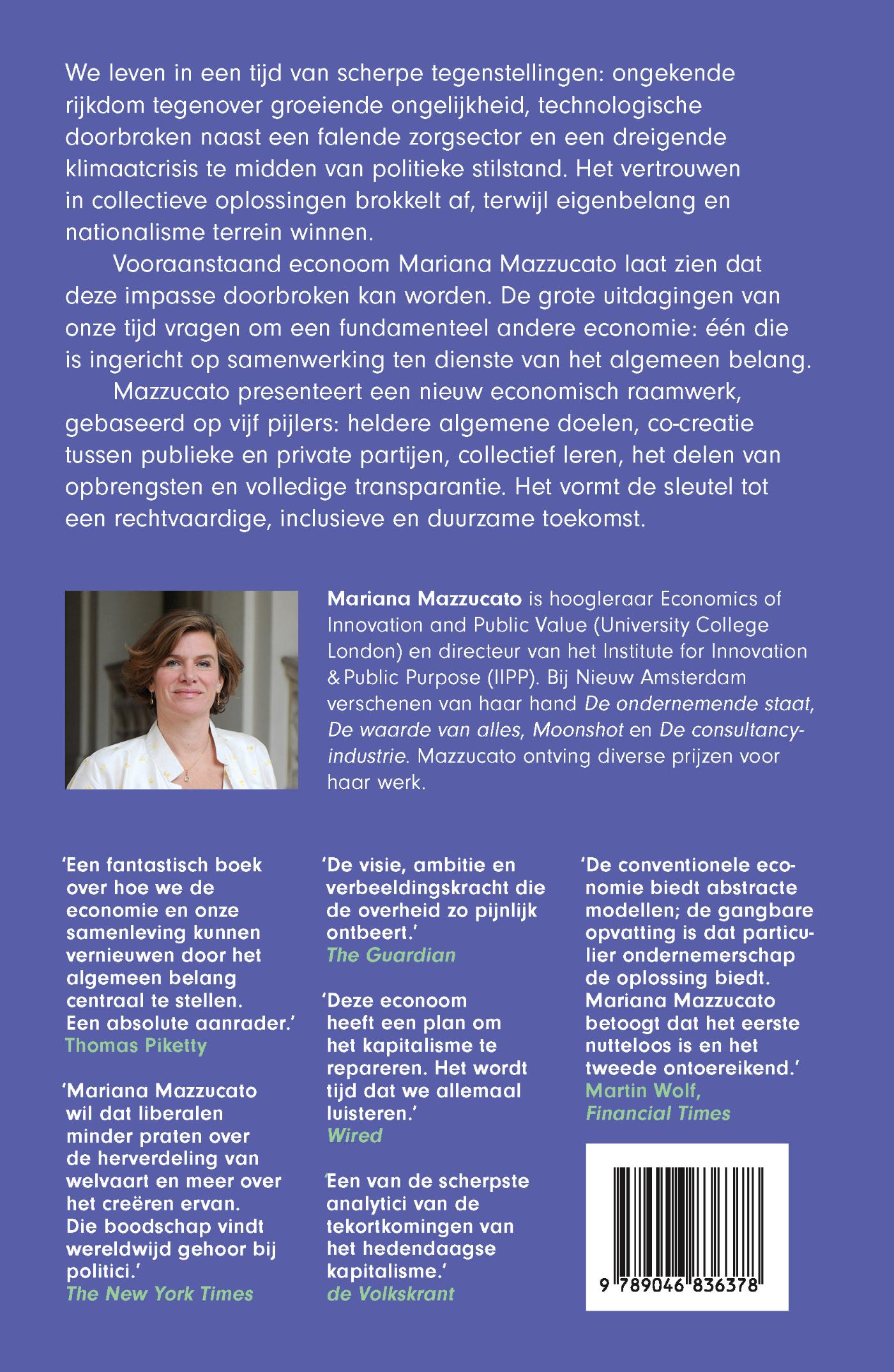 Achterkant van De common good economie