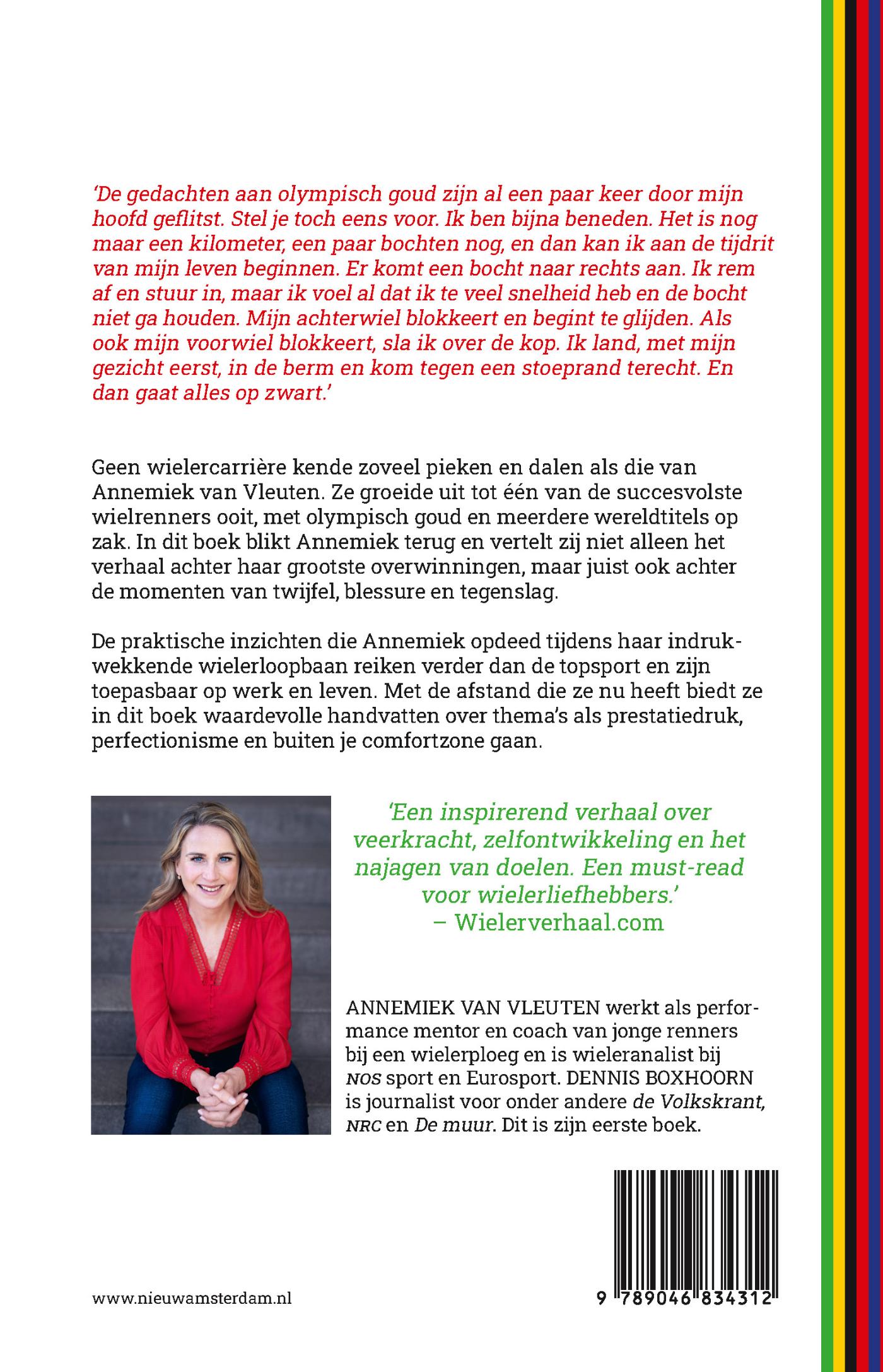 Achterkant van Annemiek van Vleuten