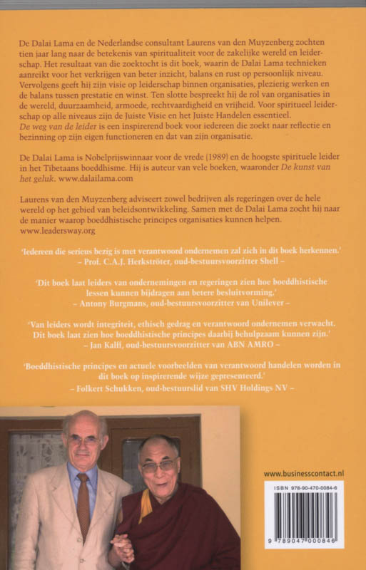Achterkant van De weg van de leider
