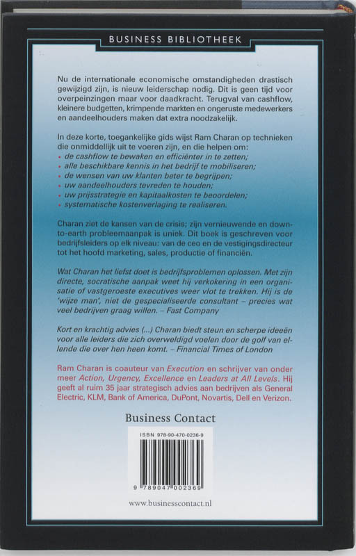 Achterkant van Leiderschap in tijden van economische onzekerheid