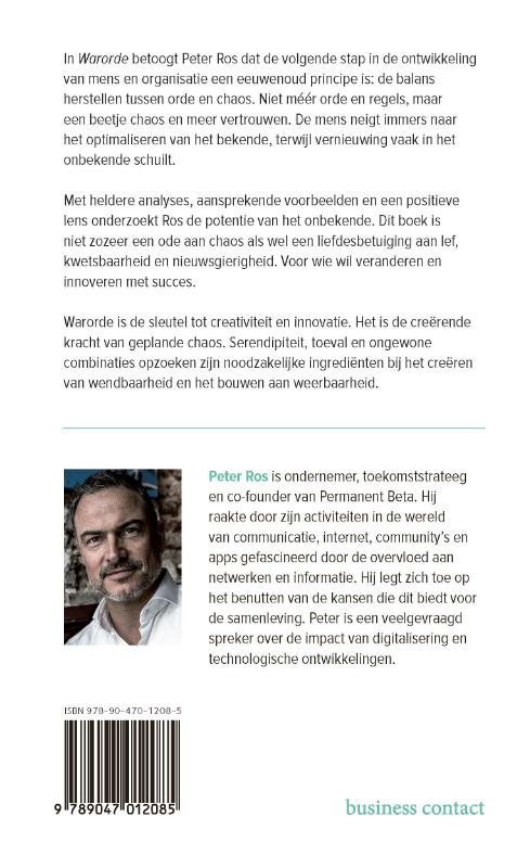 Achterkant van Warorde