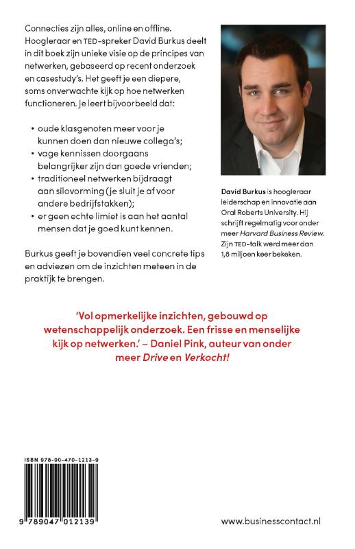 Achterkant van Vriend van een vriend