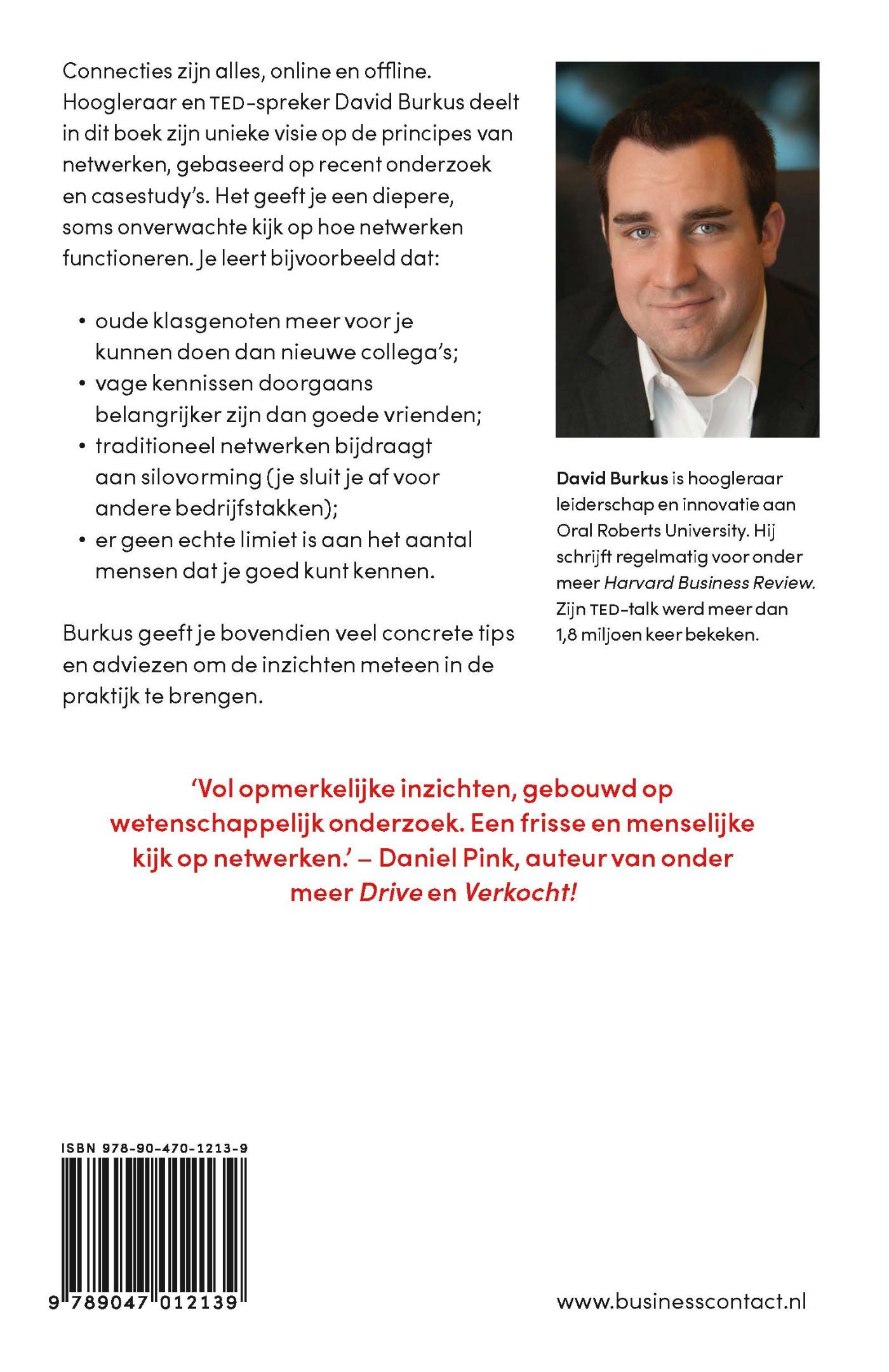 Achterkant van Vriend van een vriend