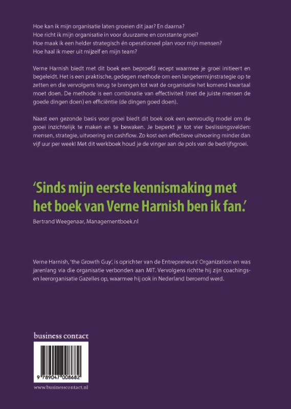 Achterkant van Scaling up