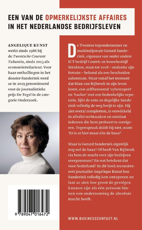 Achterkant van Er is er hier maar één de baas!
