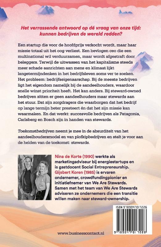 Achterkant van Toekomstbedrijven