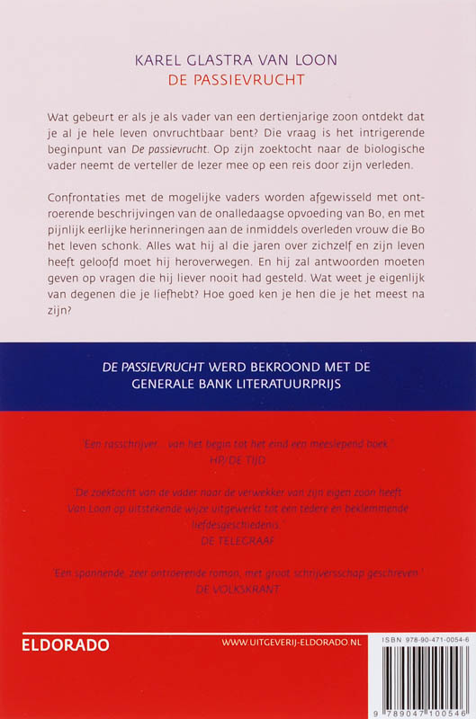 Achterkant van De passievrucht