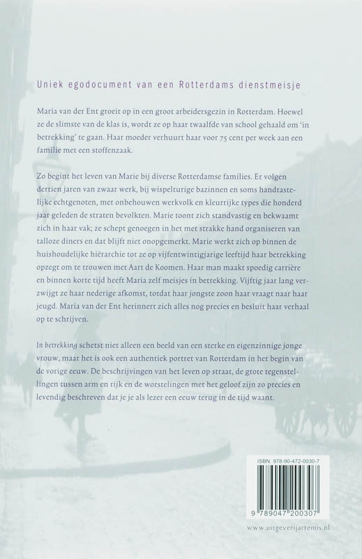 Achterkant van In betrekking
