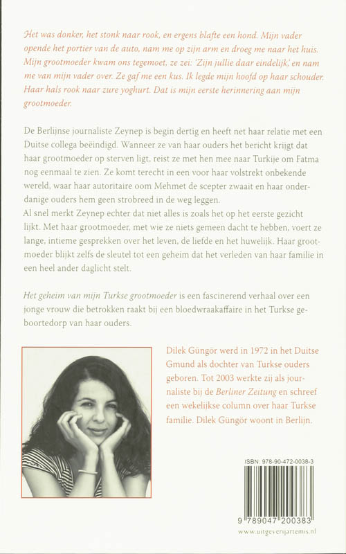 Achterkant van Het geheim van mijn Turkse grootmoeder