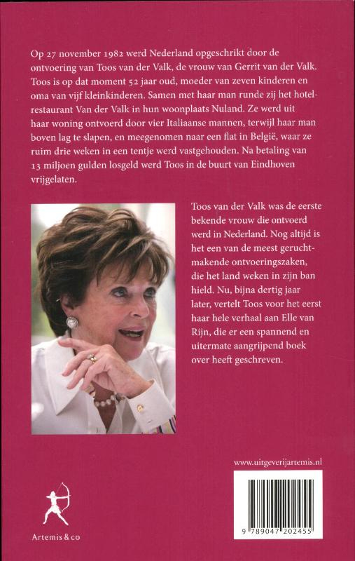 Achterkant van Mijn ontvoering