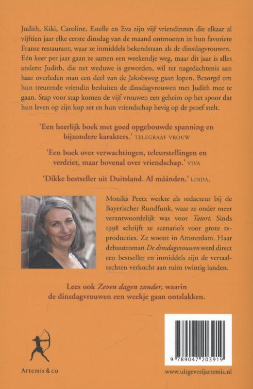 Achterkant van De dinsdagvrouwen
