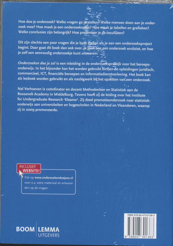Achterkant van Onderzoeken doe je zo!