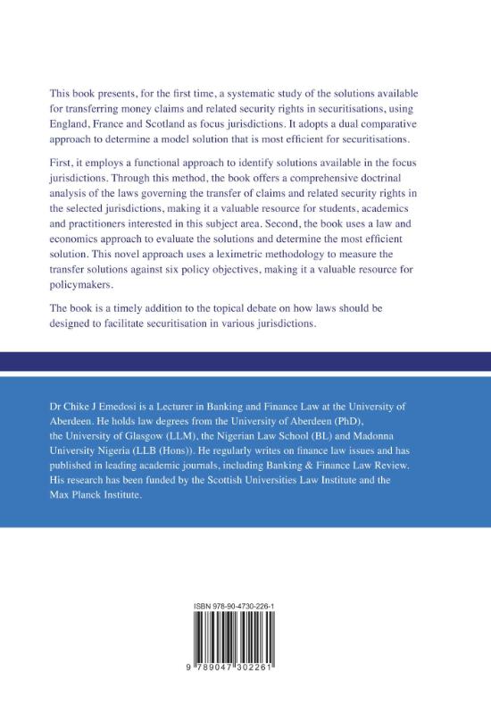Achterkant van The Transfer of Rights in Securitisations