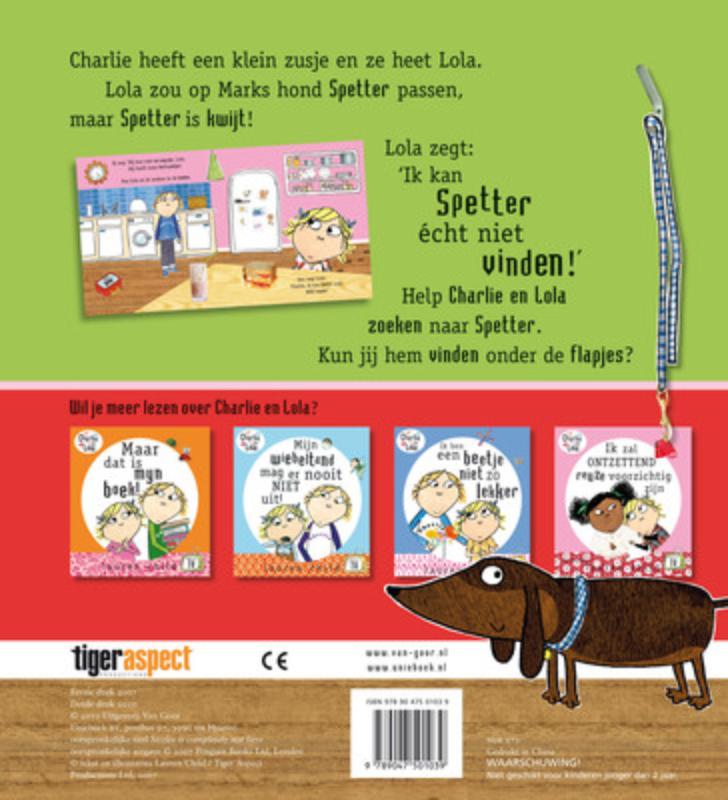 Achterkant van Ik kan Spetter écht niet vinden!