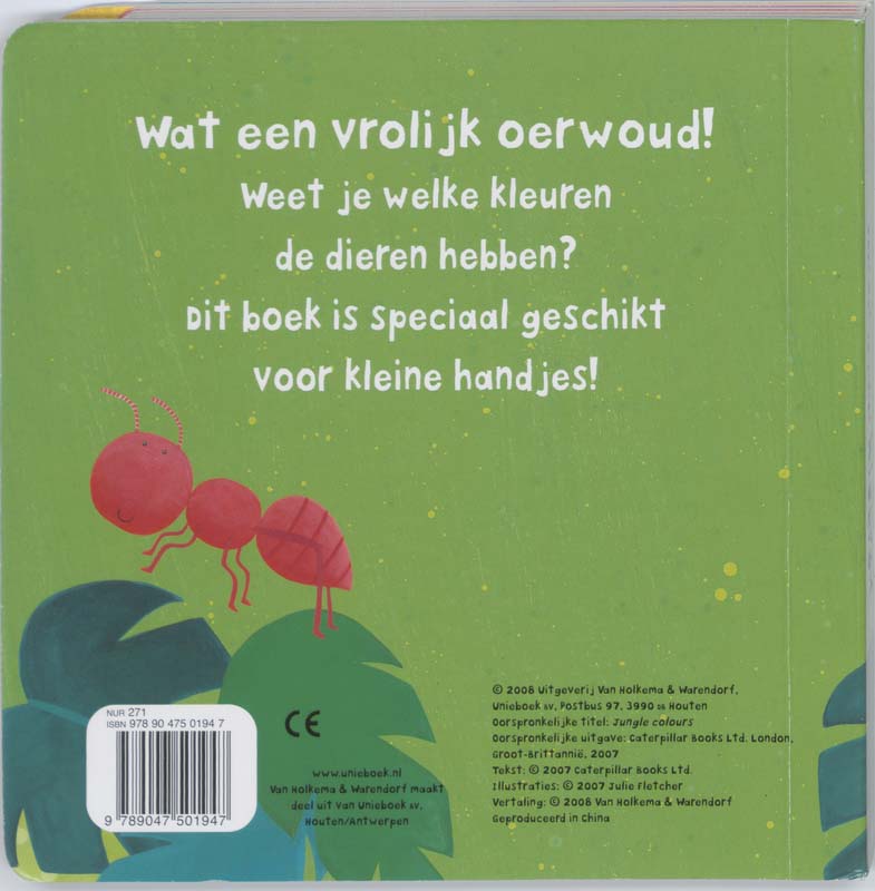 Achterkant van Kleuren