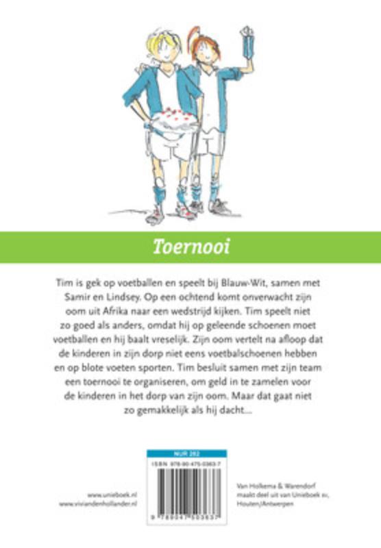 Achterkant van Toernooi