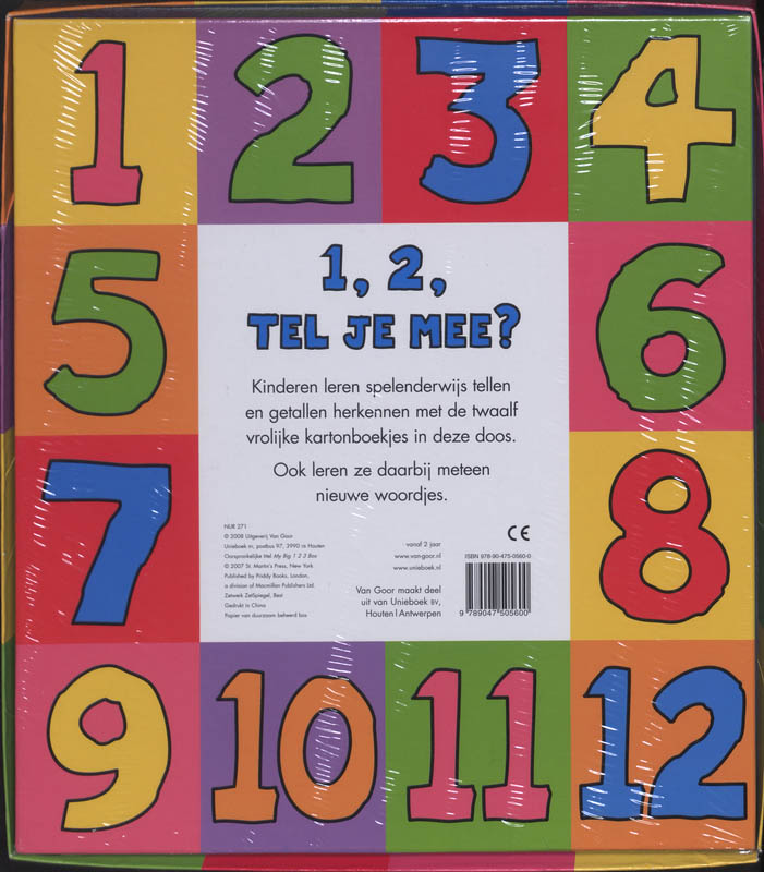 Achterkant van 1, 2 tel je mee?