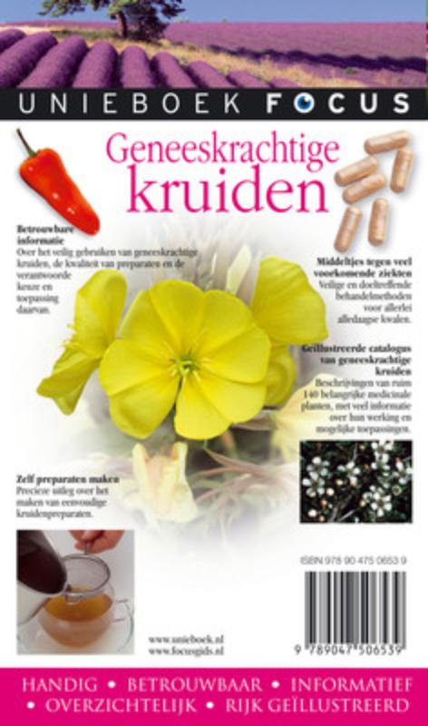 Achterkant van Geneeskrachtige kruiden
