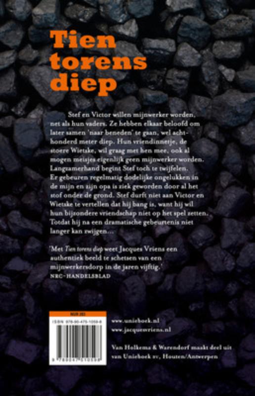 Achterkant van Tien torens diep