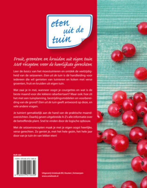 Achterkant van Eten uit de tuin