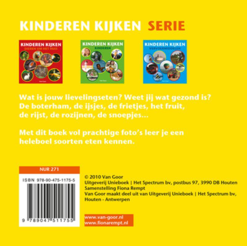 Achterkant van Eten