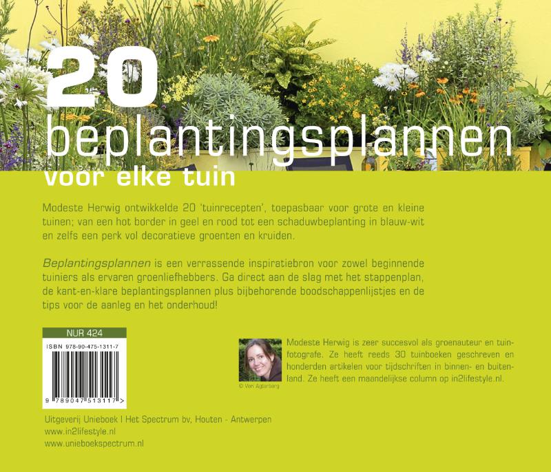 Achterkant van Beplantingsplannen