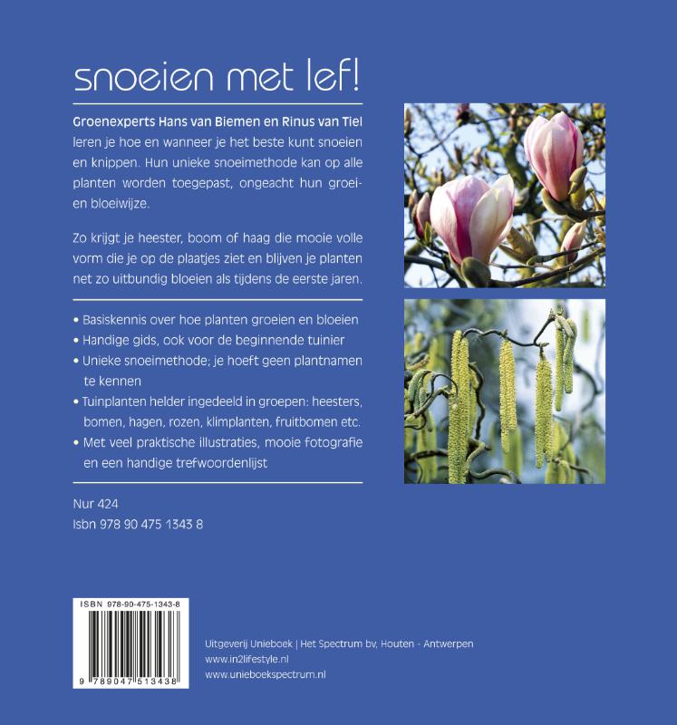 Achterkant van Snoeien ook voor beginners