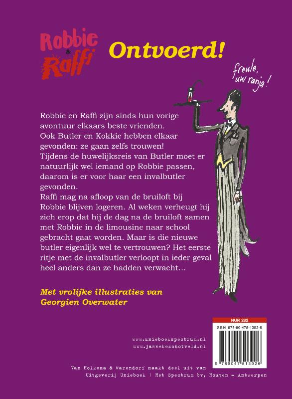 Achterkant van Ontvoerd