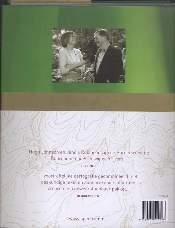 Achterkant van Wijnatlas