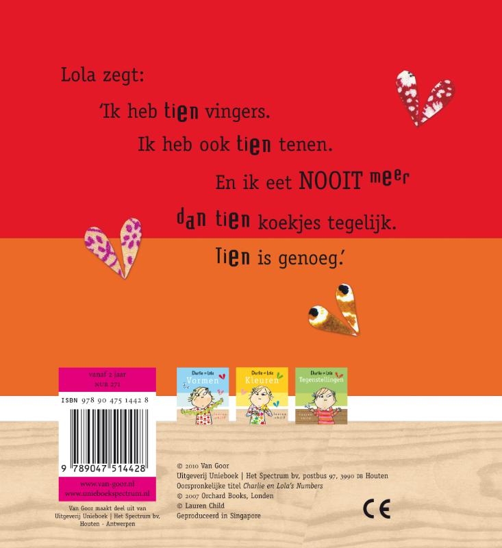 Achterkant van Cijfers