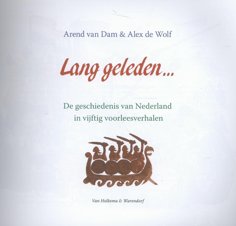 Achterkant van De geschiedenis van Nederland in vijftig voorleesverhalen