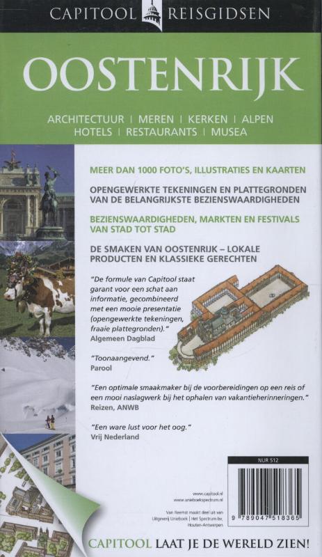 Achterkant van Oostenrijk