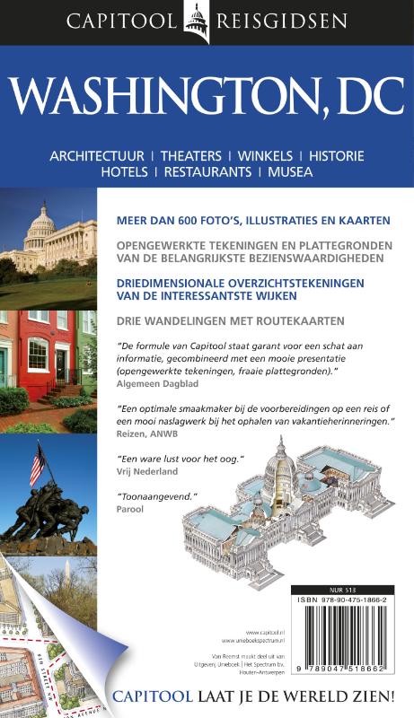 Achterkant van Washington D.C.