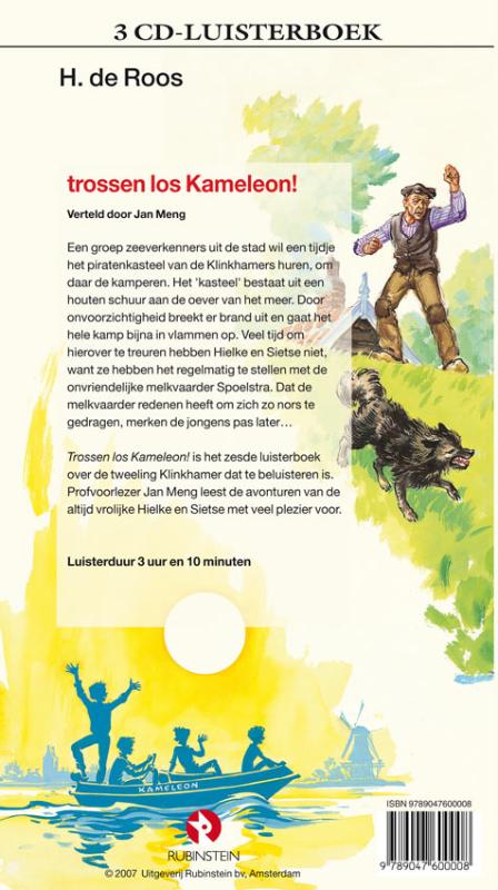 Achterkant van Trossen los, Kameleon! 3 CD'S