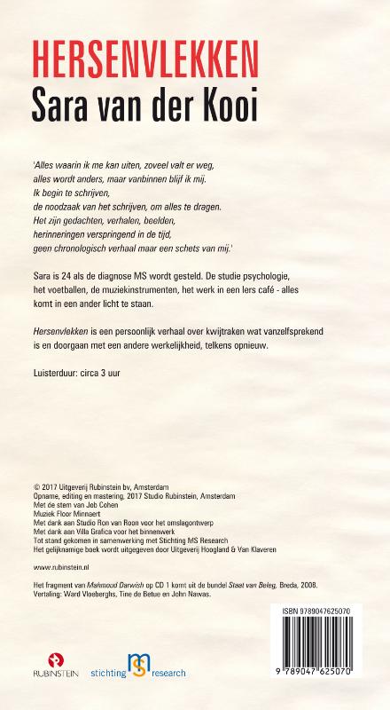 Achterkant van Hersenvlekken
