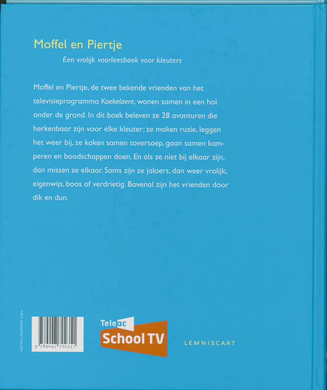 Achterkant van Moffel en Piertje