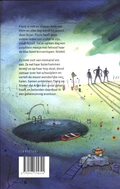 Achterkant van Vlo en Stiekel