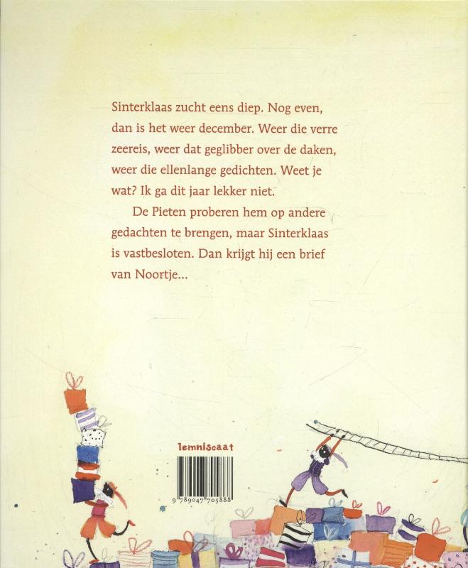 Achterkant van Sinterklaas slaat een jaartje over