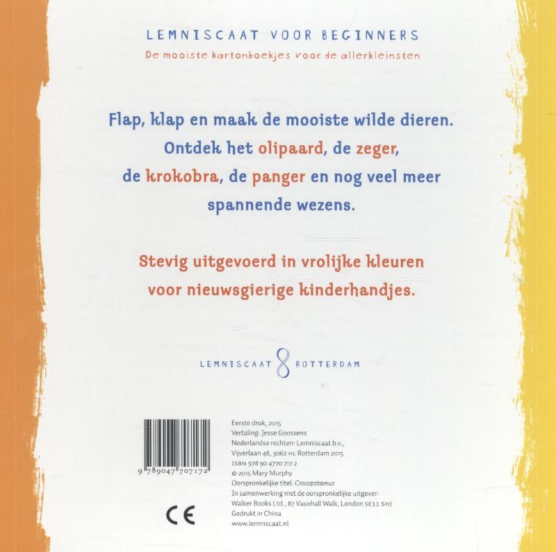 Achterkant van Krokofant