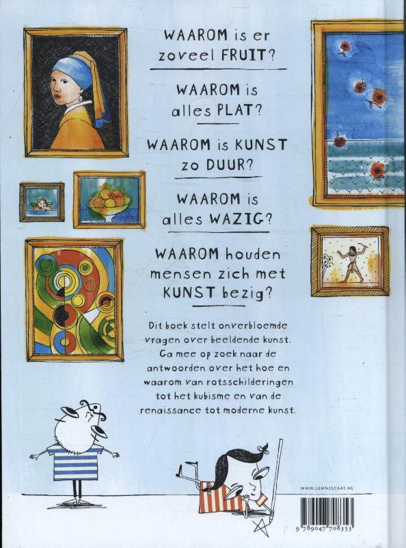 Achterkant van Waarom zijn er zoveel blote mensen in de kunst?