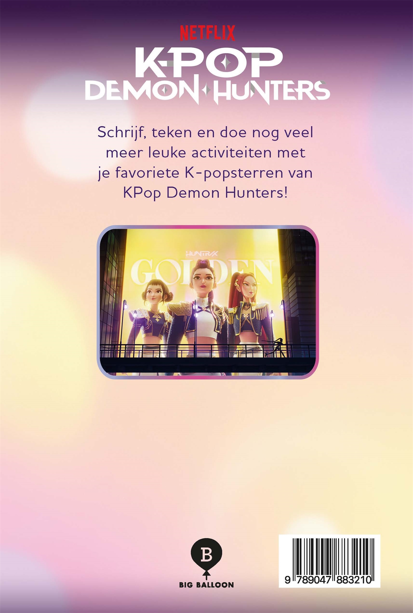 Achterkant van Mijn gouden krabbels